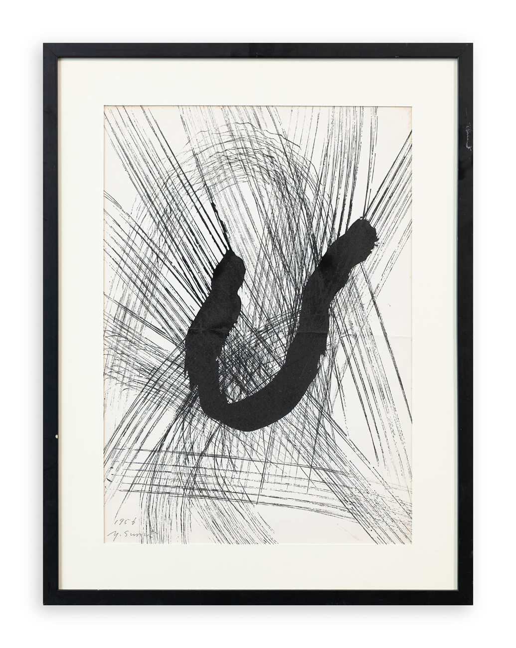 YASUO SUMI (1925-2015) - Senza Titolo, 1956