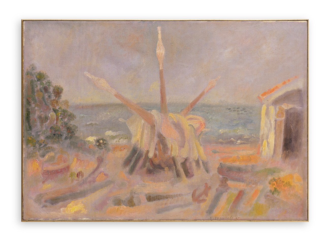 EUGENIO TOMIOLO (1911-2003) - Senza Titolo, 1965