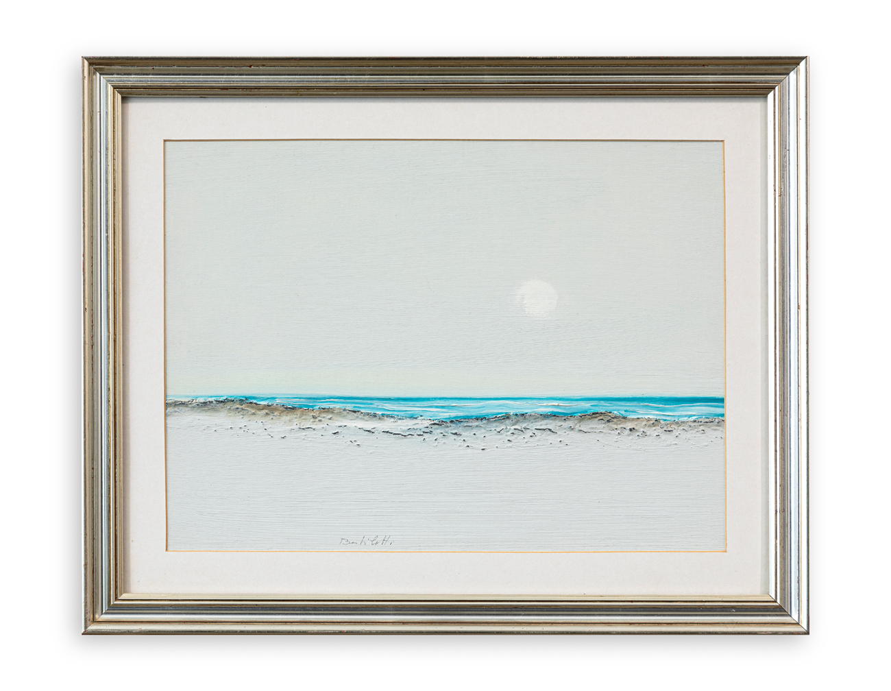 CARLO BERTILOTTI (1923-2009) - Poesia sul mare (Forte dei Marmi), 1980