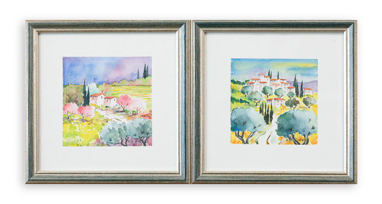 MARLA DRECHSLER-PFISTERER - Lotto unico di 2 opere