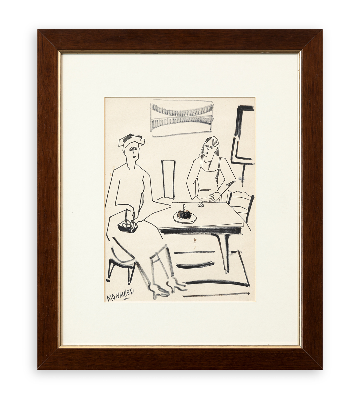 SANTE MONACHESI (1910-1991) - Senza Titolo, 1966
