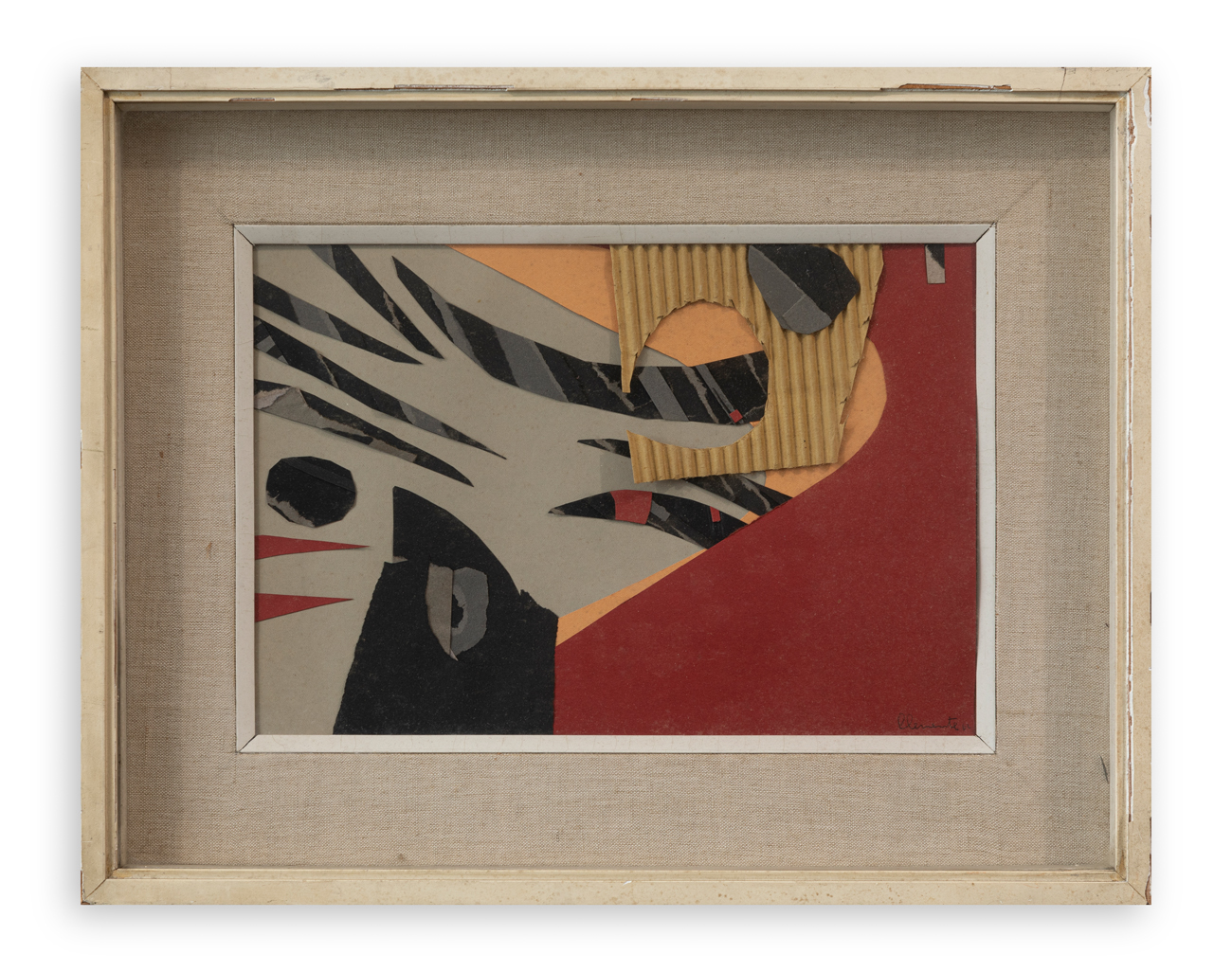 JACK CLEMENTE (1926-1976) - Senza Titolo, 1962