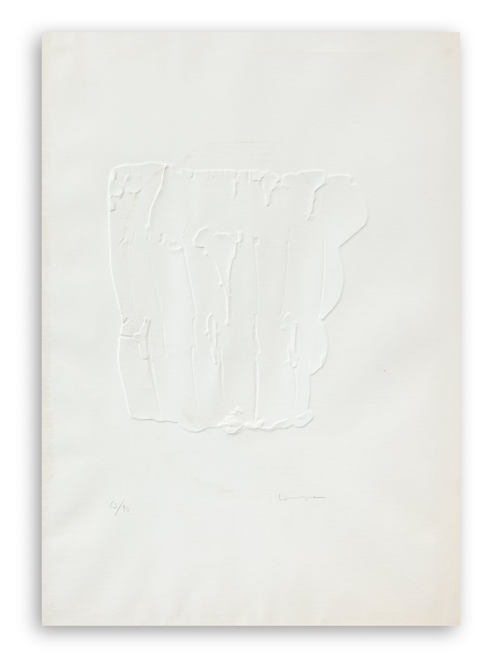 PIETRO CONSAGRA (1920-2005) - Ferri trasparenti (Tavola 4), 1970