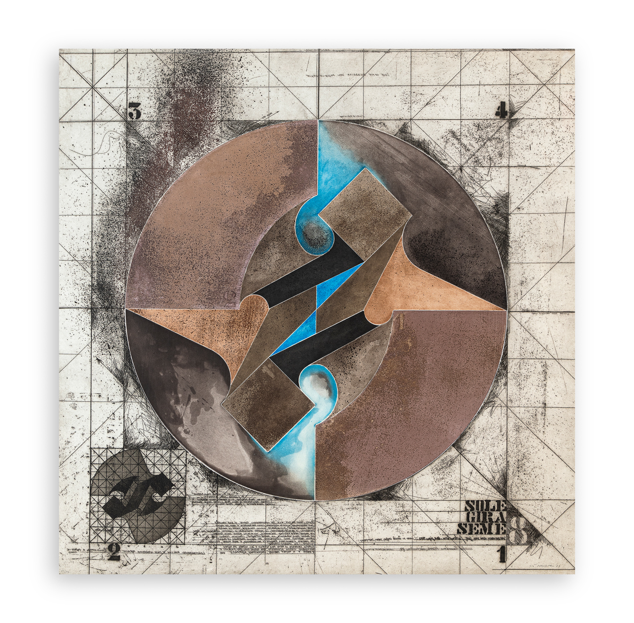 GIÒ POMODORO (1930-2002) - Sole, 1973