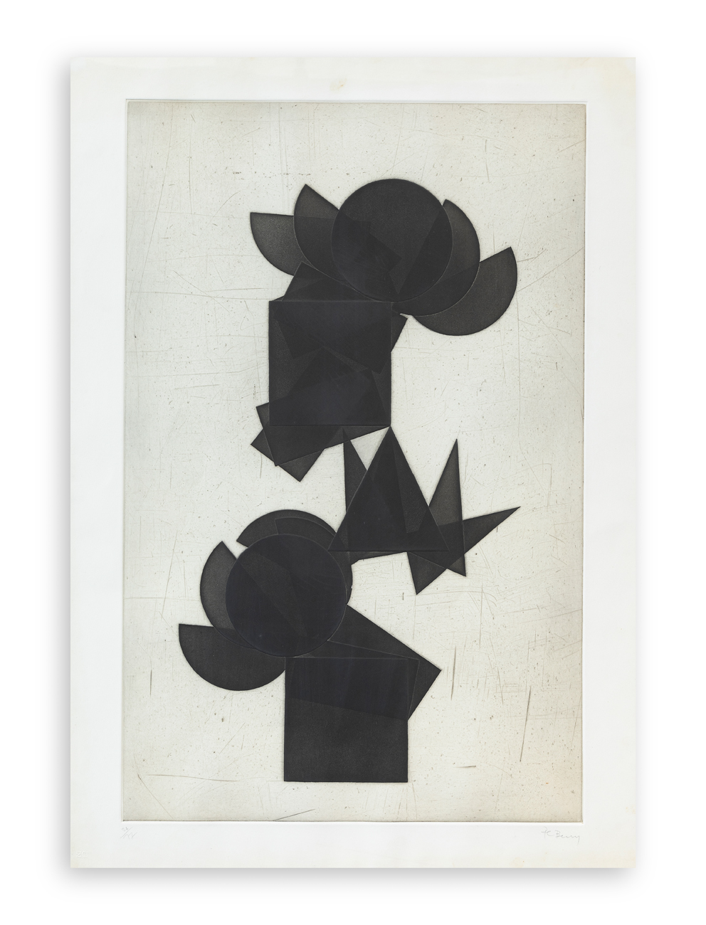 POL BURY (1922-2005) - Senza Titolo, 1973
