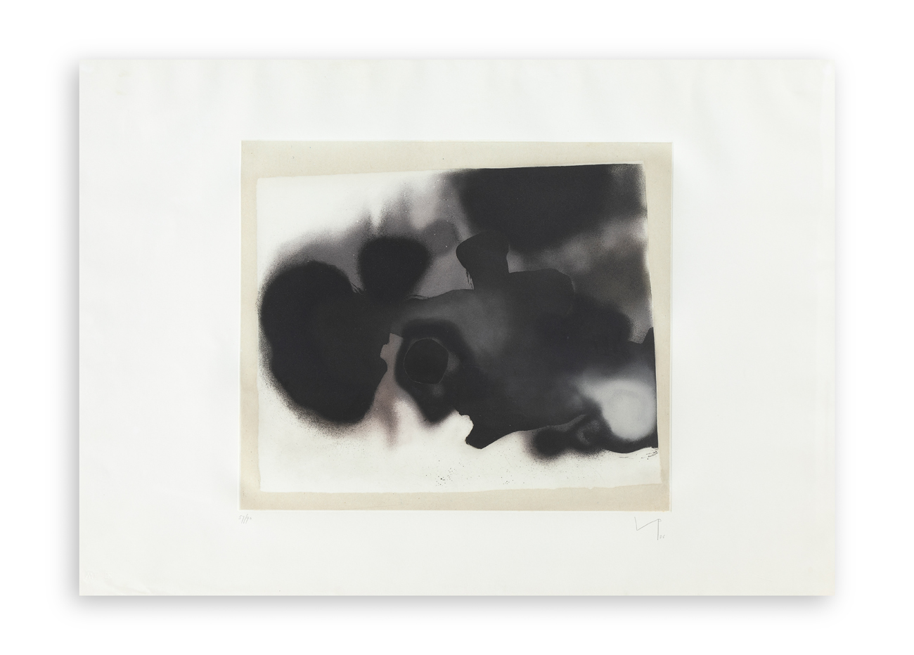 VICTOR PASMORE (1908-1998) - The cloud, 1986