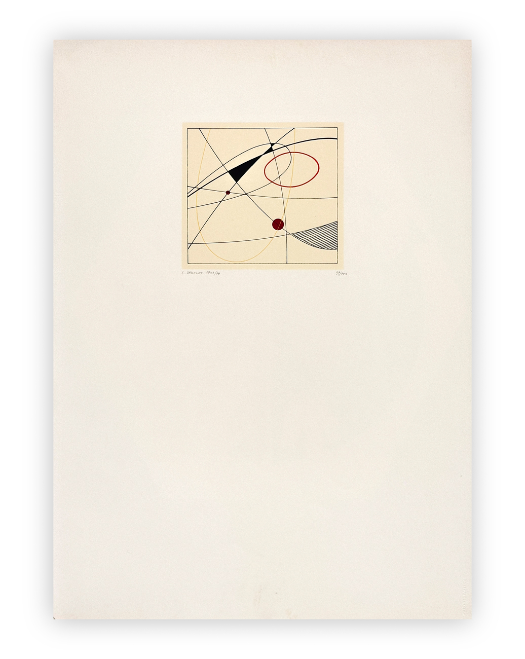 LUIGI VERONESI (1908-1998) - Senza Titolo, 1943-1976