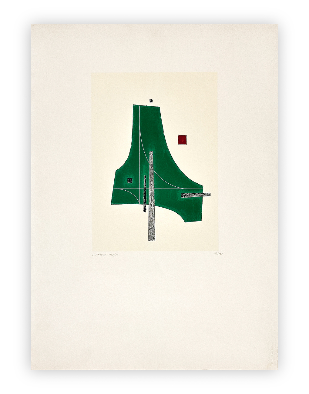 LUIGI VERONESI (1908-1998) - Senza Titolo, 1967-1976