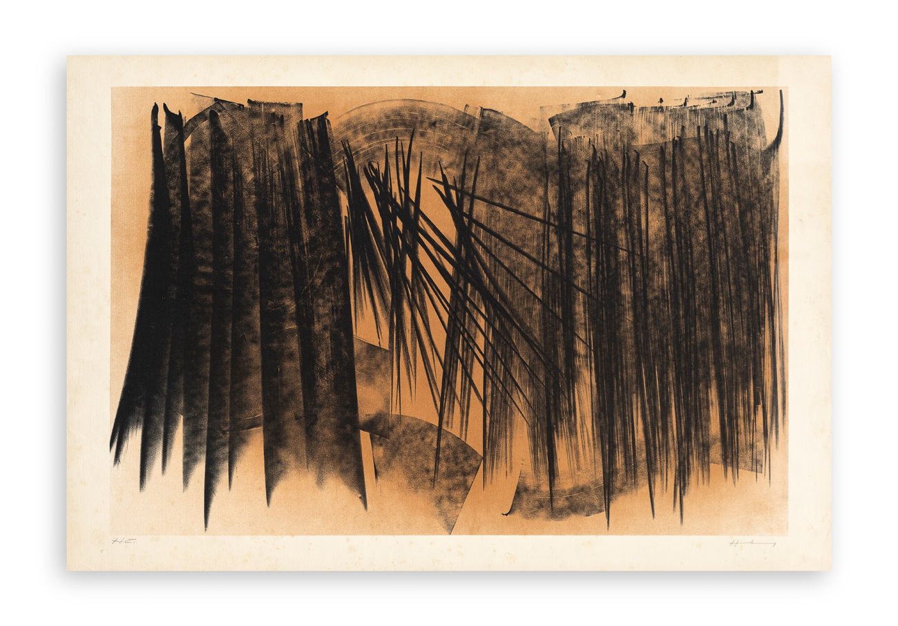 HANS HARTUNG (1904-1989) - Farandole (Suite B, pl. V), 1970