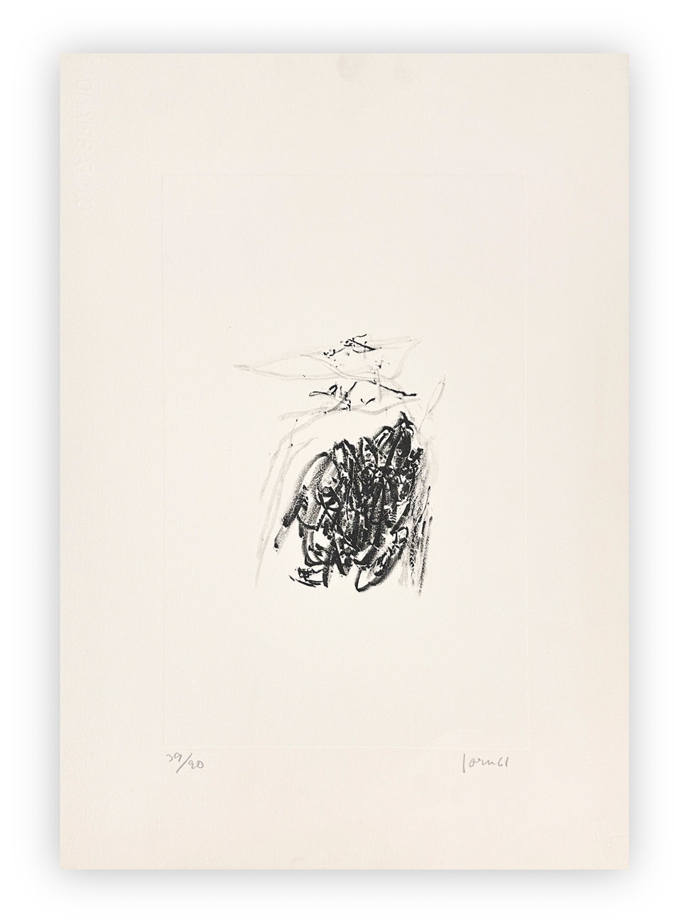 ASGER JORN (1914-1973) - Senza Titolo, 1961