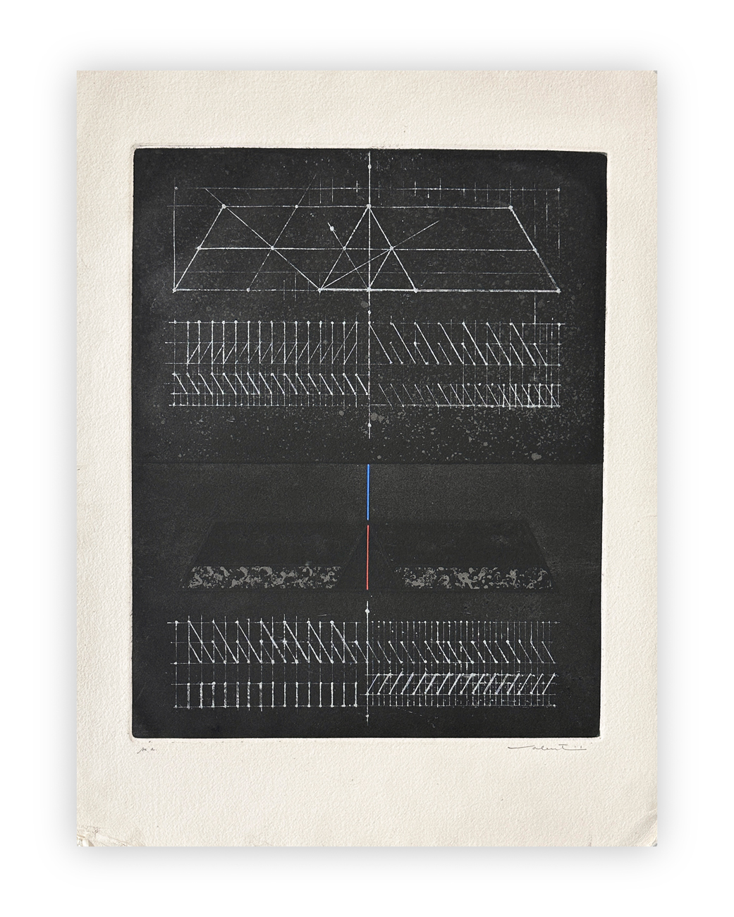 WALTER VALENTINI (1928-2022) - Il tempo che passa, 1980