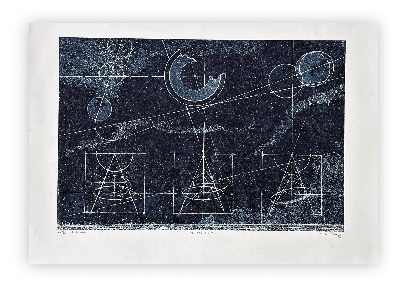 WALTER VALENTINI (1928-2022) - Muro del cielo, 1999