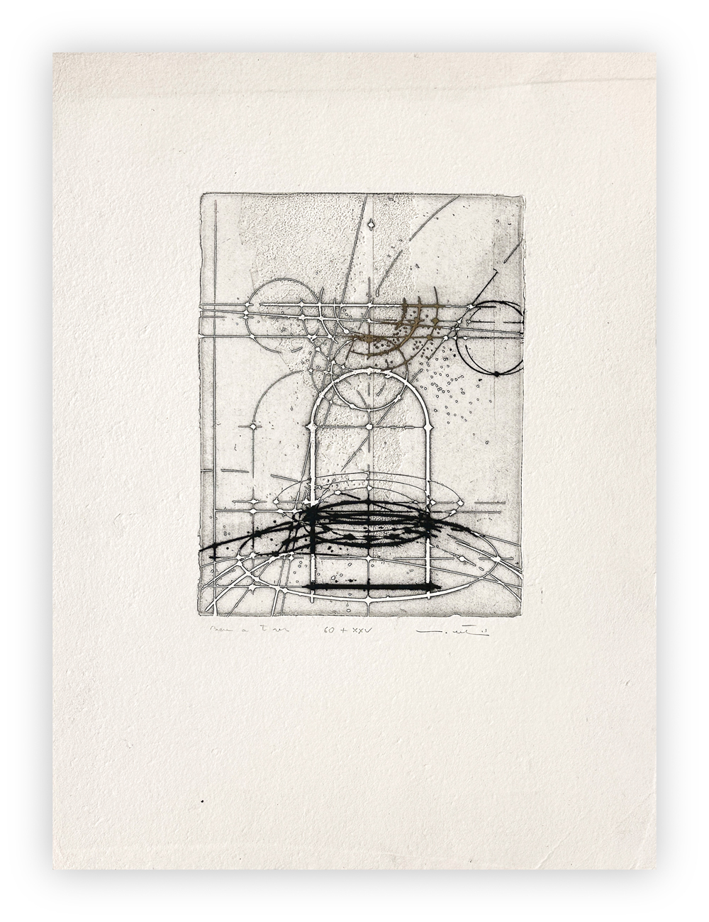 WALTER VALENTINI (1928-2022) - La città ideale, 1990