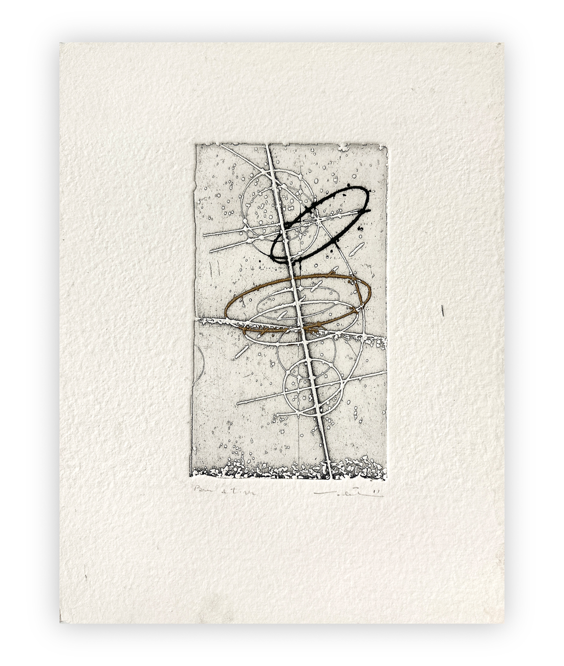WALTER VALENTINI (1928-2022) - Le misure, il cielo, 1995
