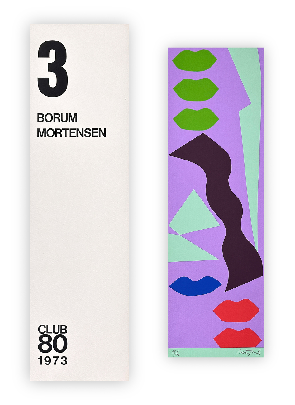 RICHARD MORTENSEN (1910-1993) - Borum - Mortensen, 1973