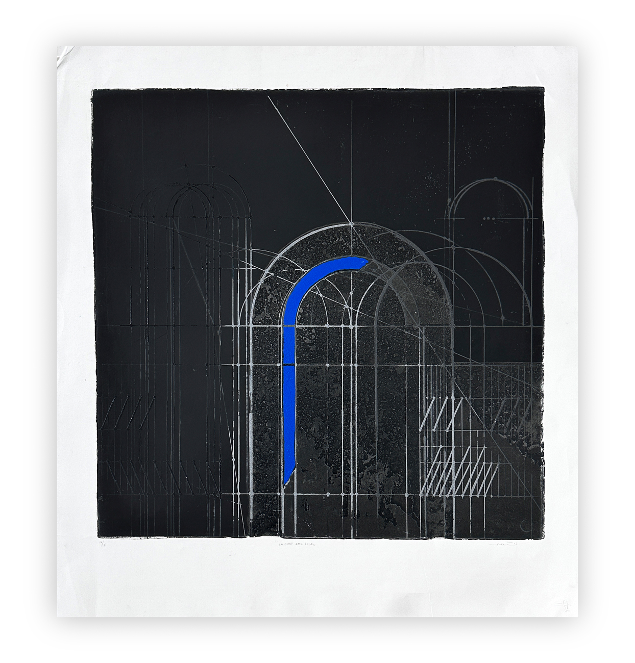 WALTER VALENTINI (1928-2022) - Cielo, 1986