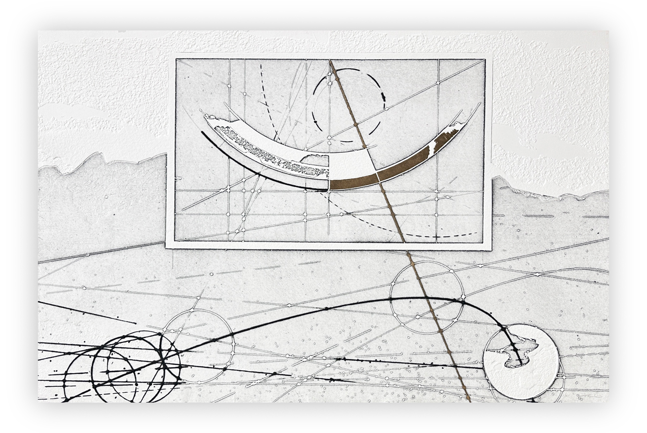 WALTER VALENTINI (1928-2022) - Spazio-Tempo, 1993