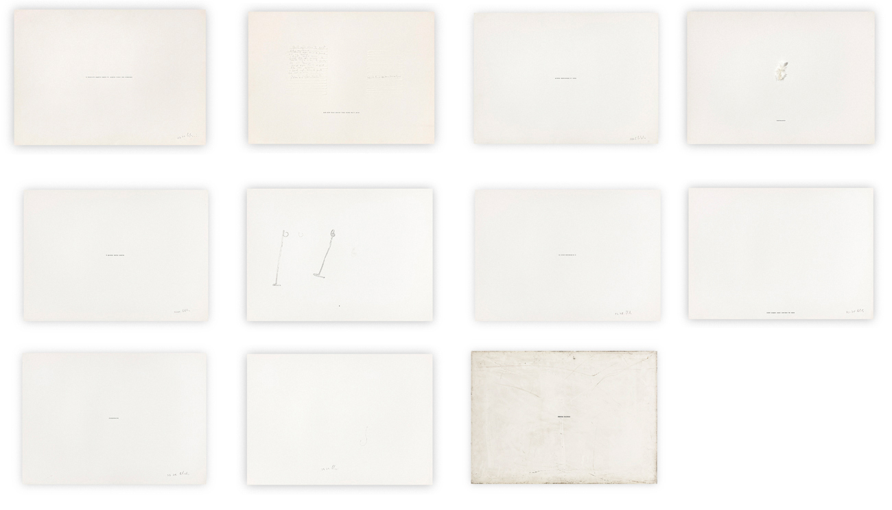 PIER PAOLO CALZOLARI (1943) - Senza Titolo, 1975