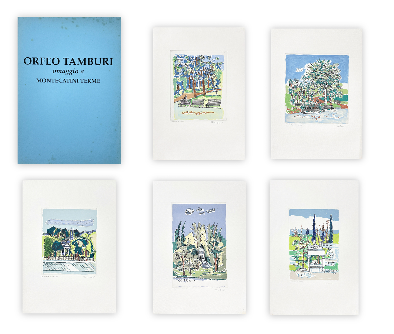 ORFEO TAMBURI (1910-1994) - Omaggio a Montecatini Terme