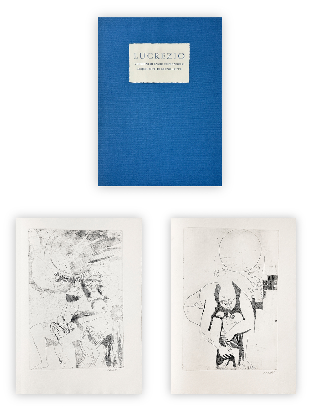 BRUNO SAETTI (1902-1984) - Lucrezio. De rerum natura, 1968