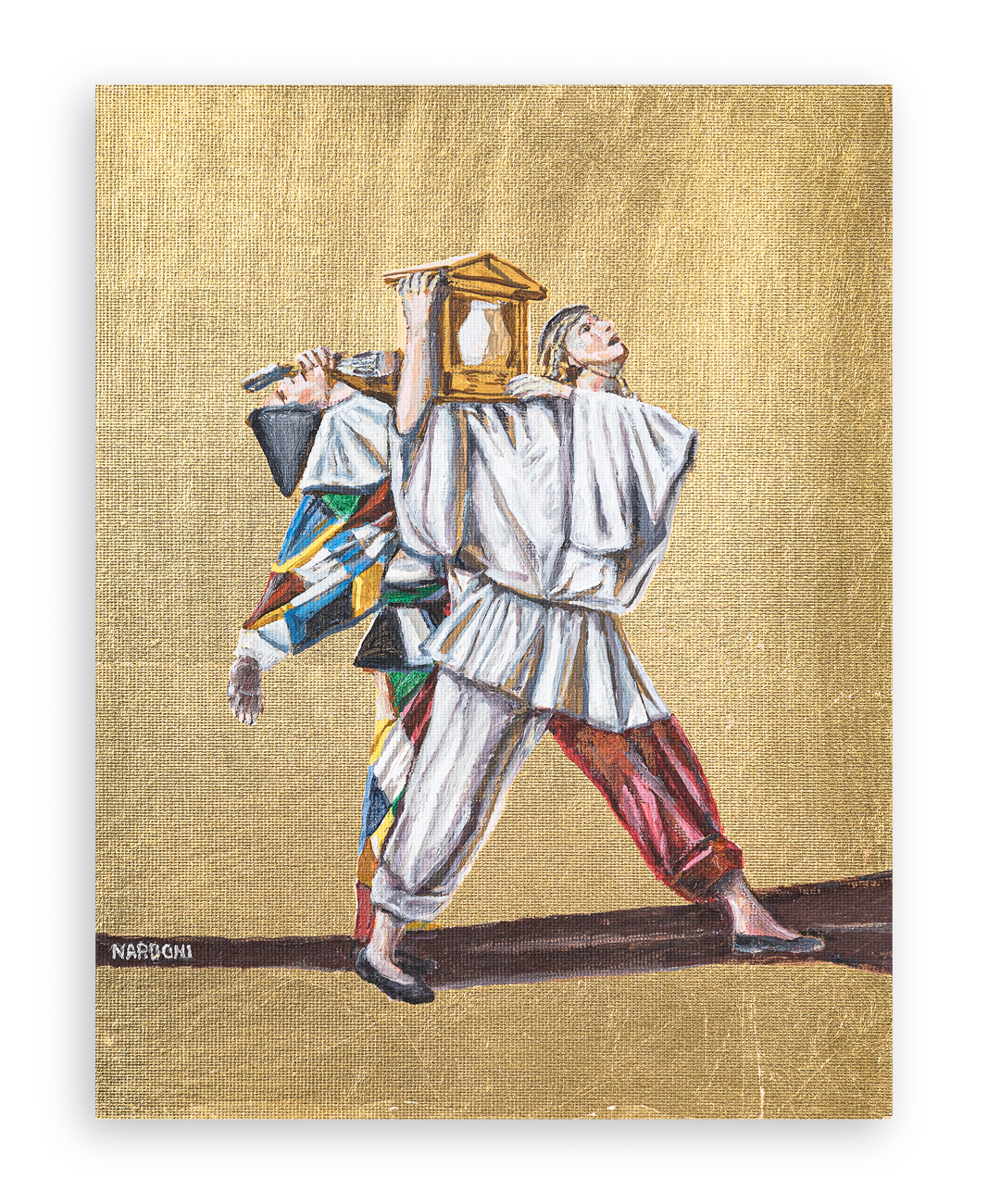SERGIO NARDONI (1947) - Teatrino viaggiante