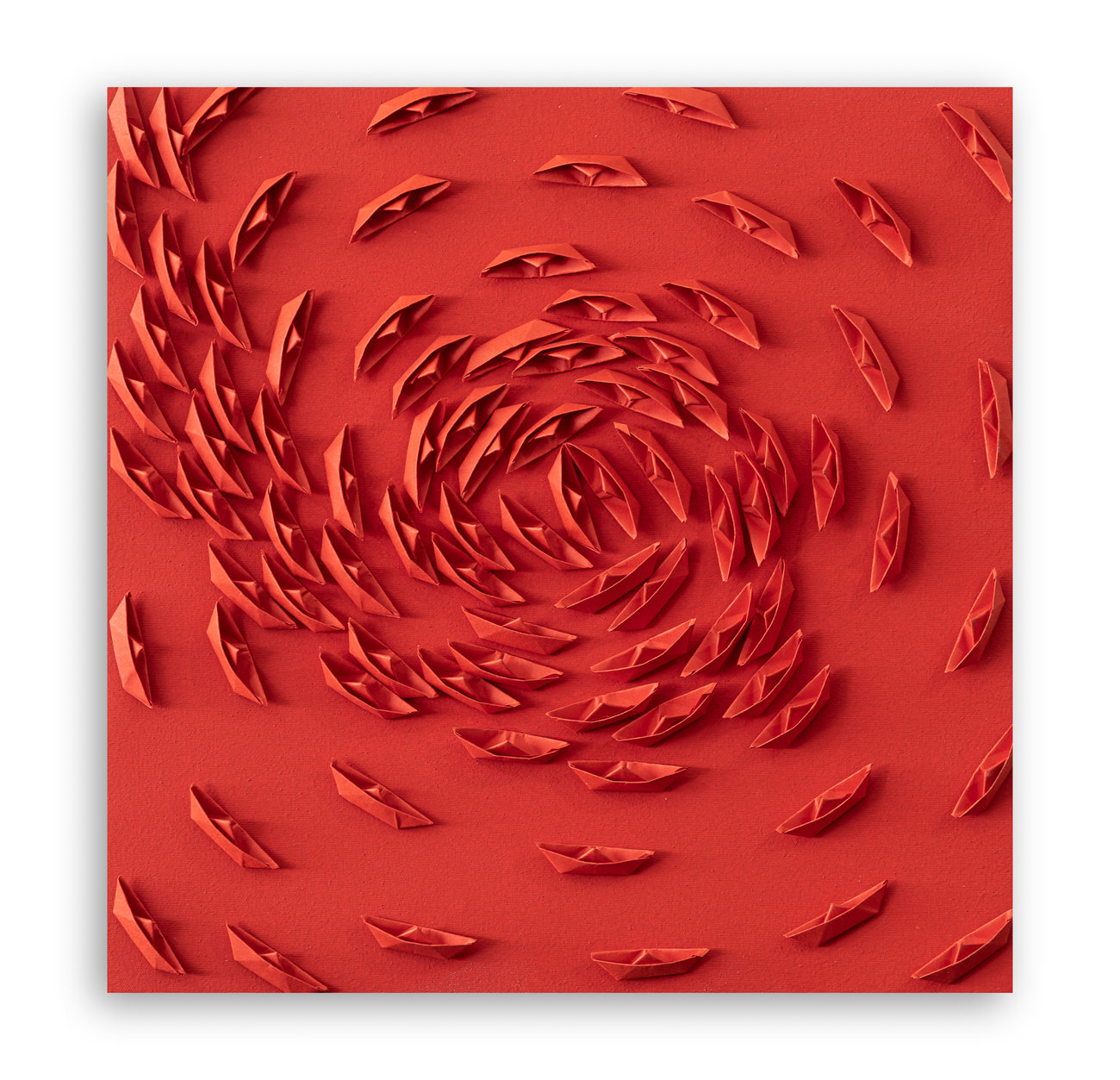 RICCARDO GUSMAROLI (1963) - Vortice Rosso