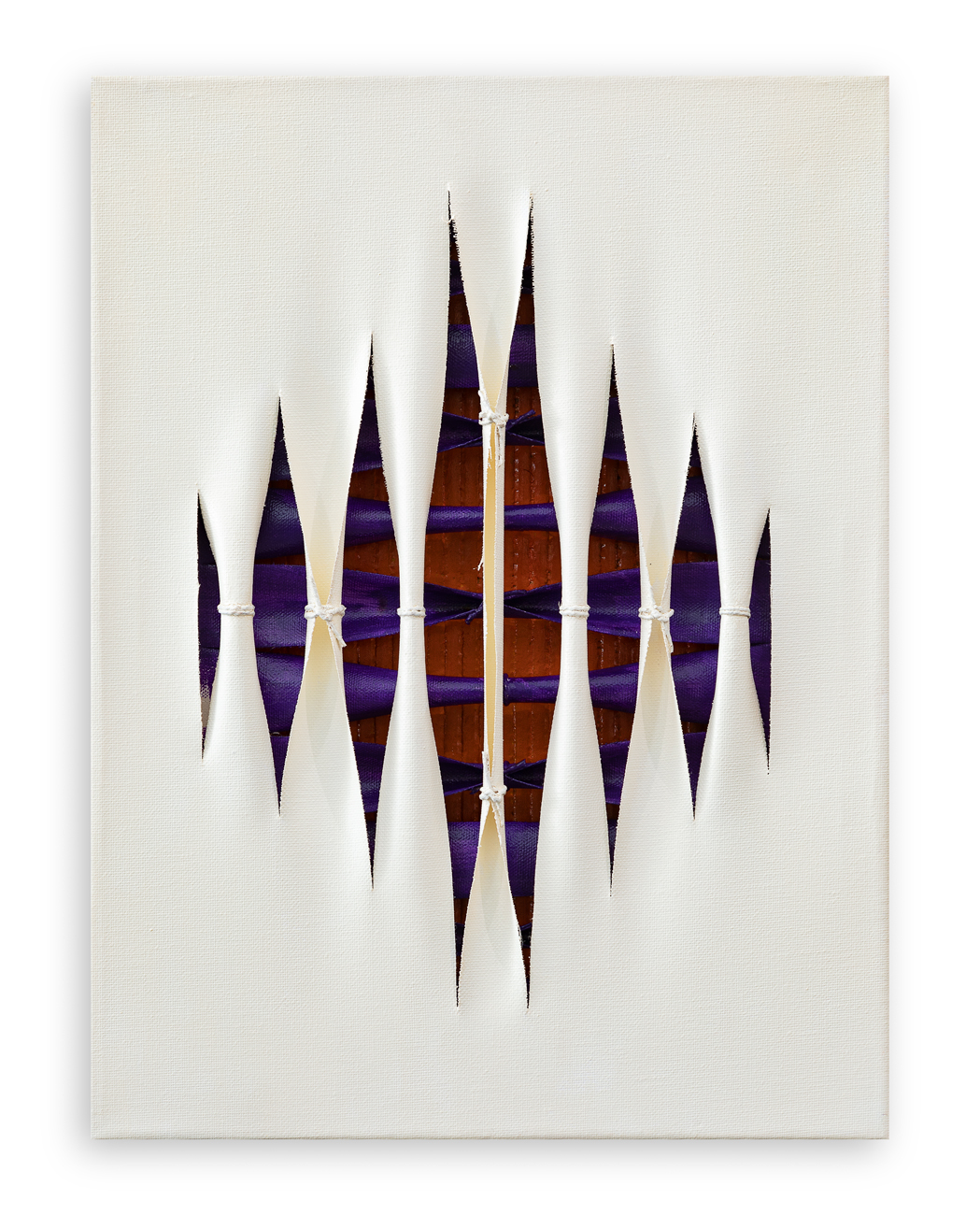 CALOGERO SALEMI (1966) - Squarci di viola e arancio, 2026