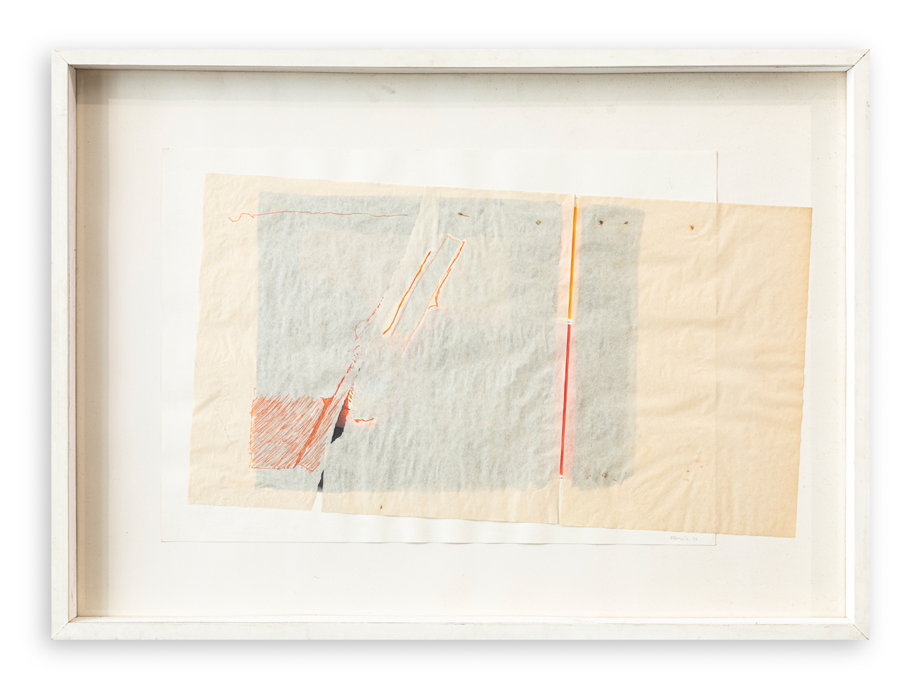 VITTORIO D'AUGUSTA (1937) - Senza Titolo, 1973