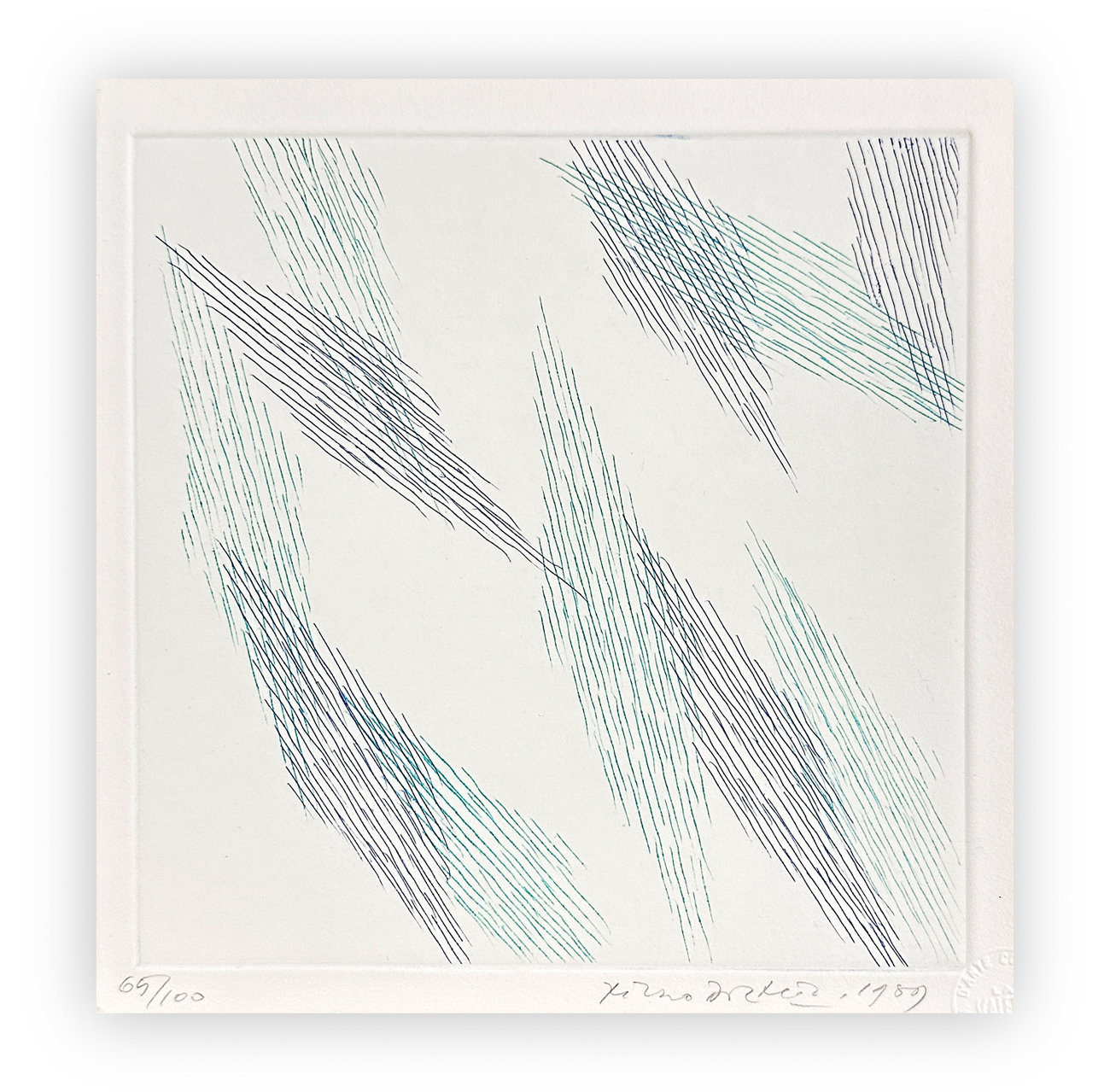 PIERO DORAZIO (1927-2005) - Senza Titolo, 1989
