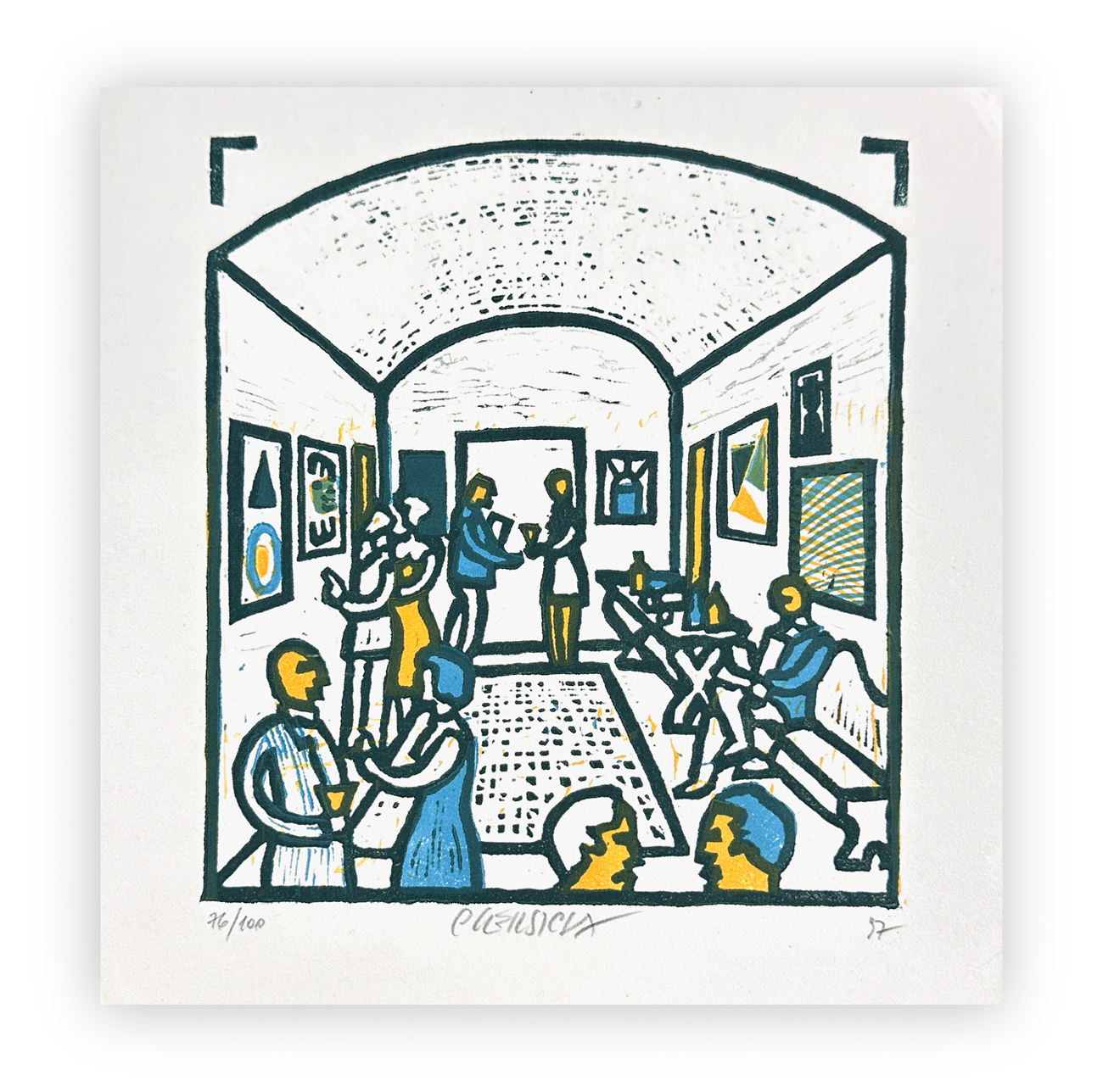BRUNO CHERSICLA (1937-2013) - Senza Titolo, 1997
