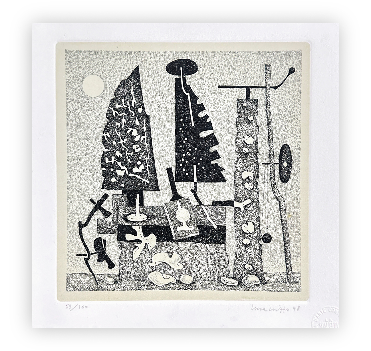 LUCA CRIPPA (1924-2002) - Senza Titolo, 1998