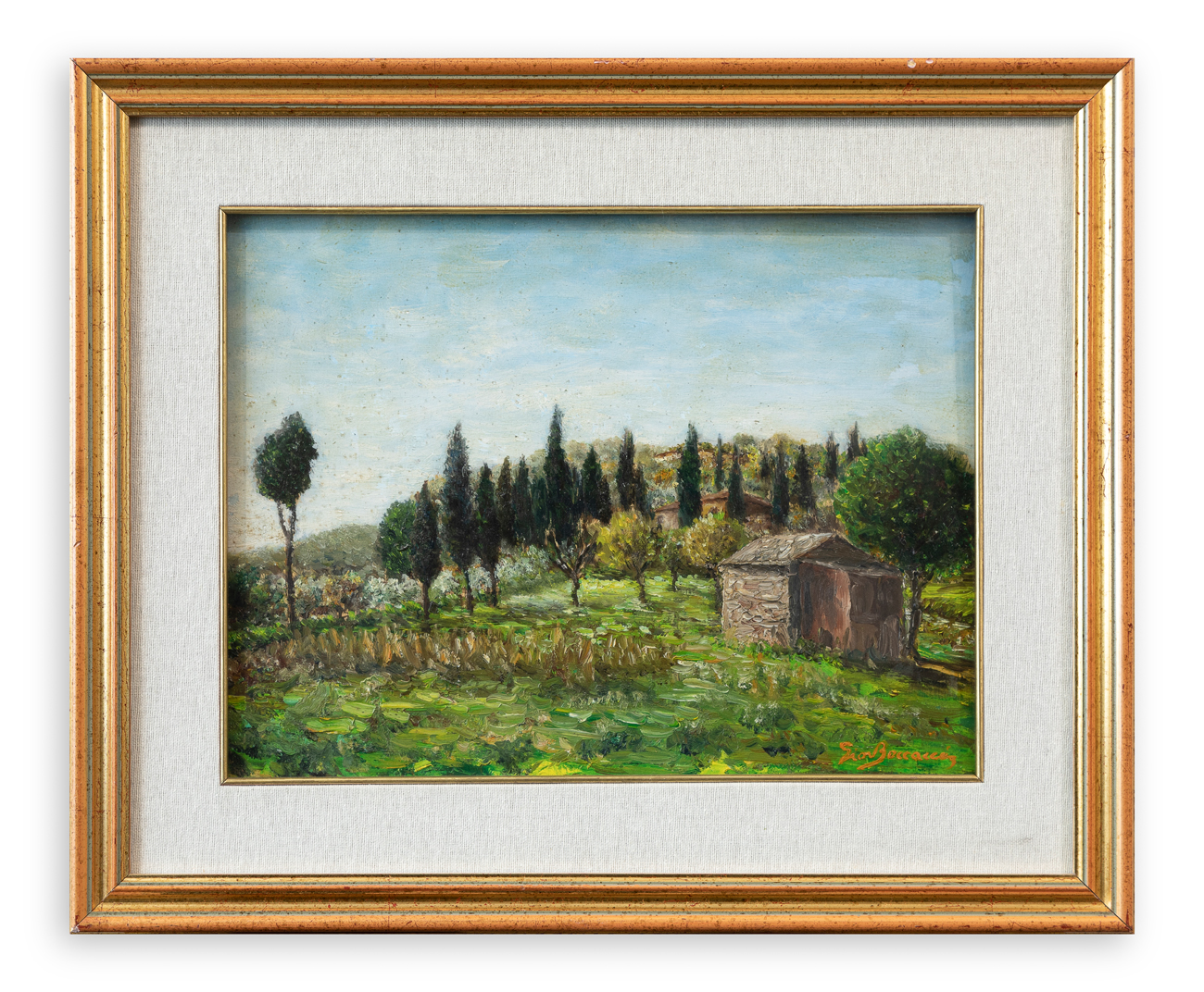 GIOVANNI BOCCACCI - Colle fiorentino, 1961