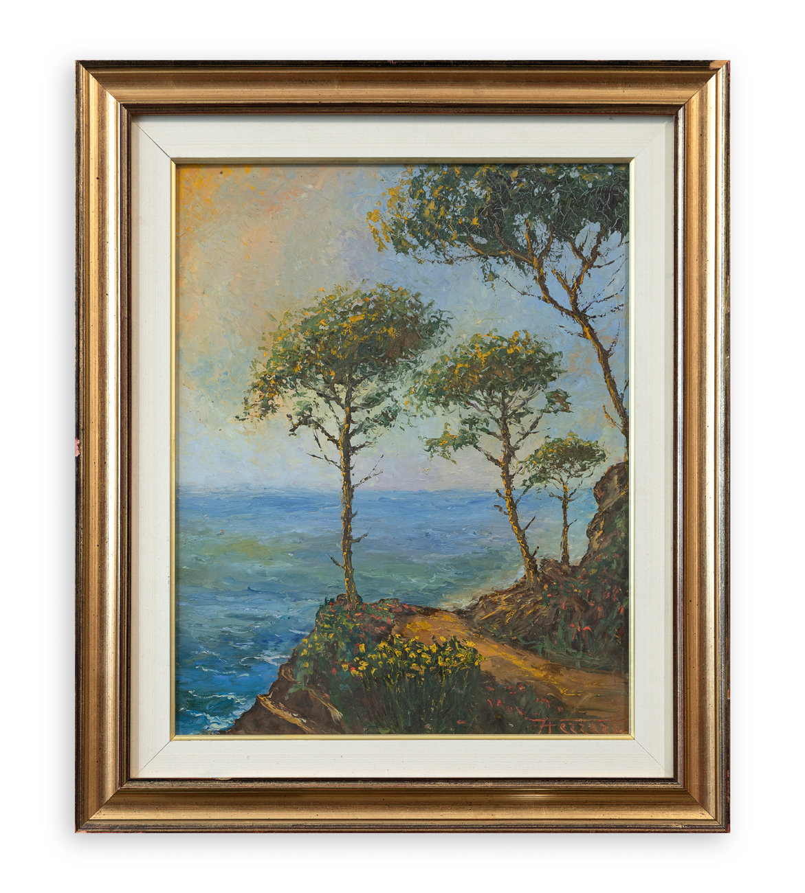 FERRARI - Alberi sul mare