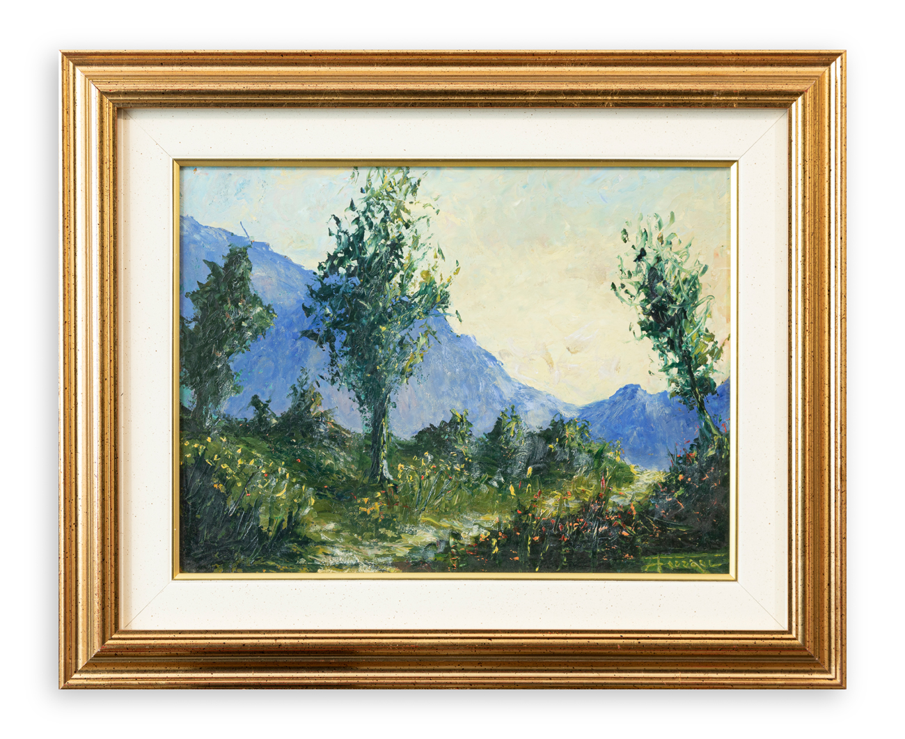 FERRARI - Senza Titolo (Paesaggio montano)