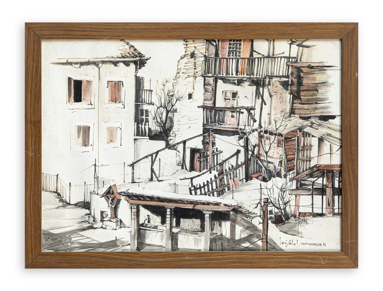 AUTORE INDECIFRATO - Valtournenche, 1983