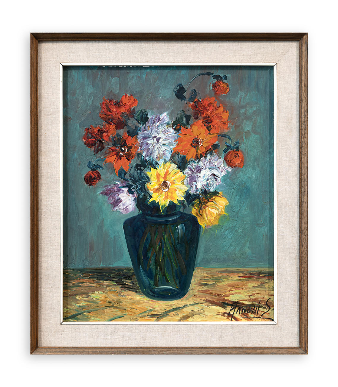 SEVERINO ANNONI (1911-1975) - Senza Titolo (vaso di fiori)