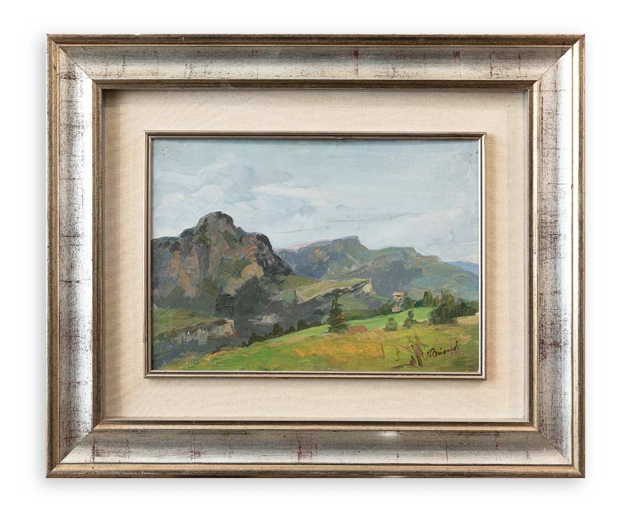 LUIGI BRIGNOLI (1881-1952) - Passo della Presolana