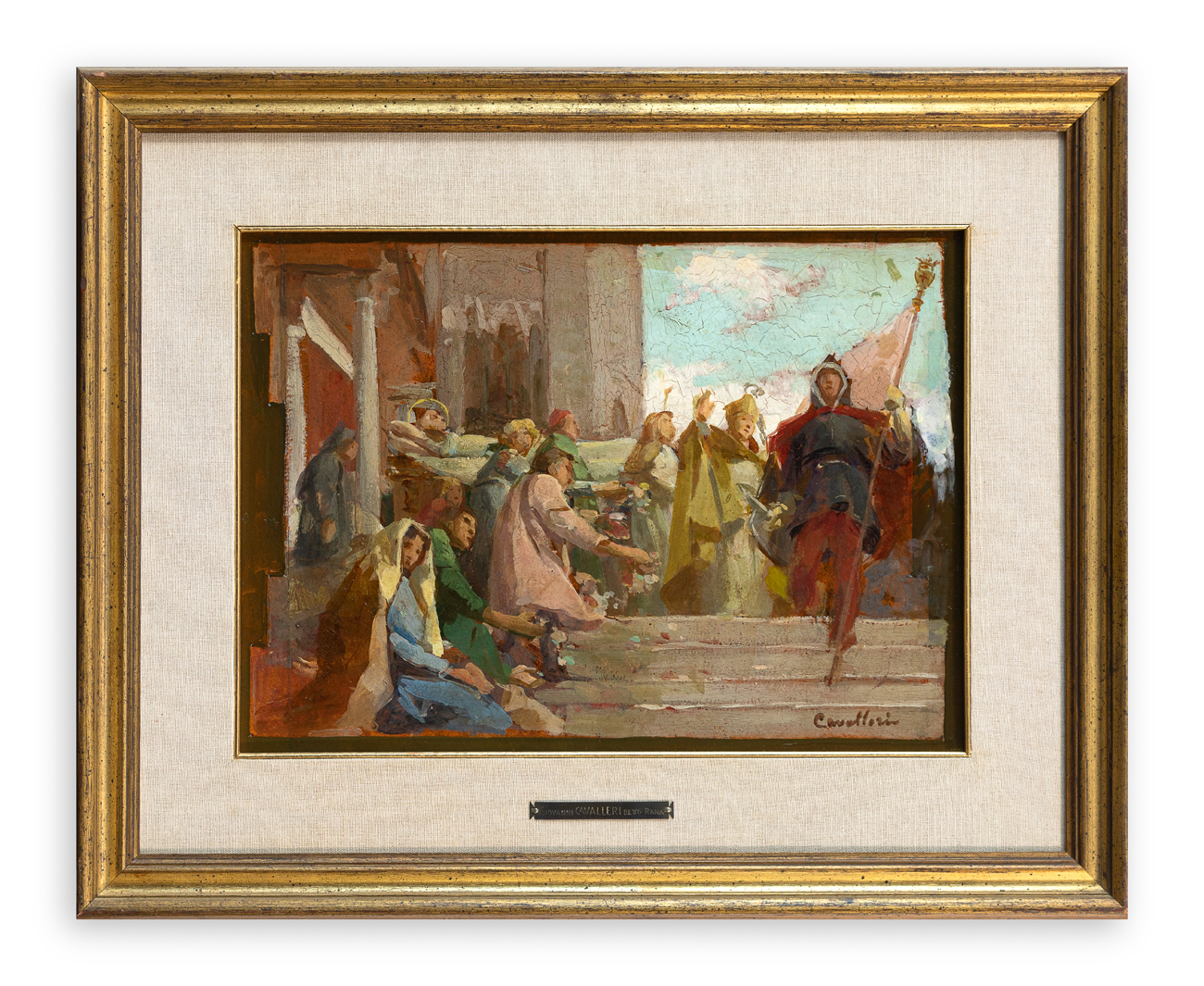 GIOVANNI CAVALLERI (DETTO 'IL RANA') (1858-1934) - Senza Titolo