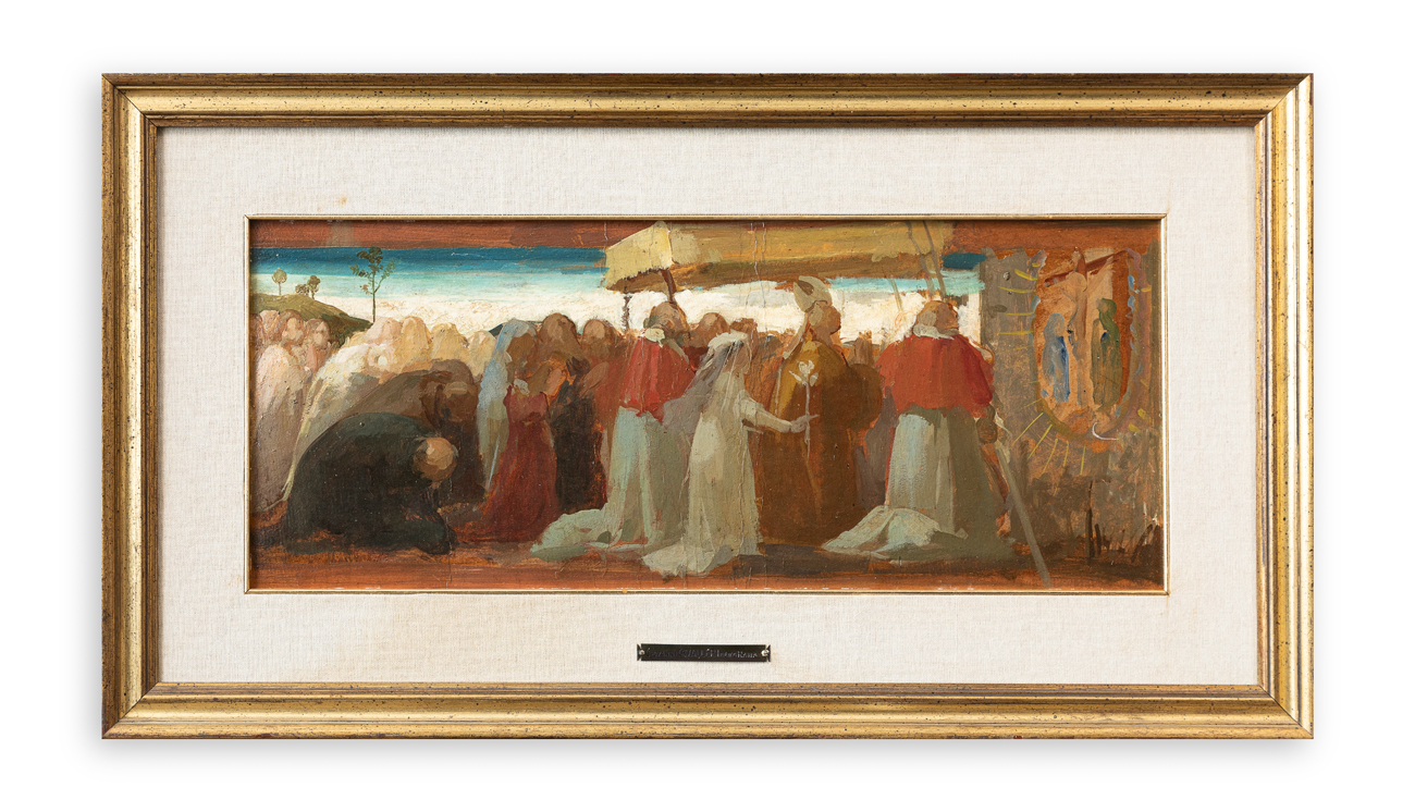 GIOVANNI CAVALLERI (DETTO 'IL RANA') (1858-1934) - Senza Titolo