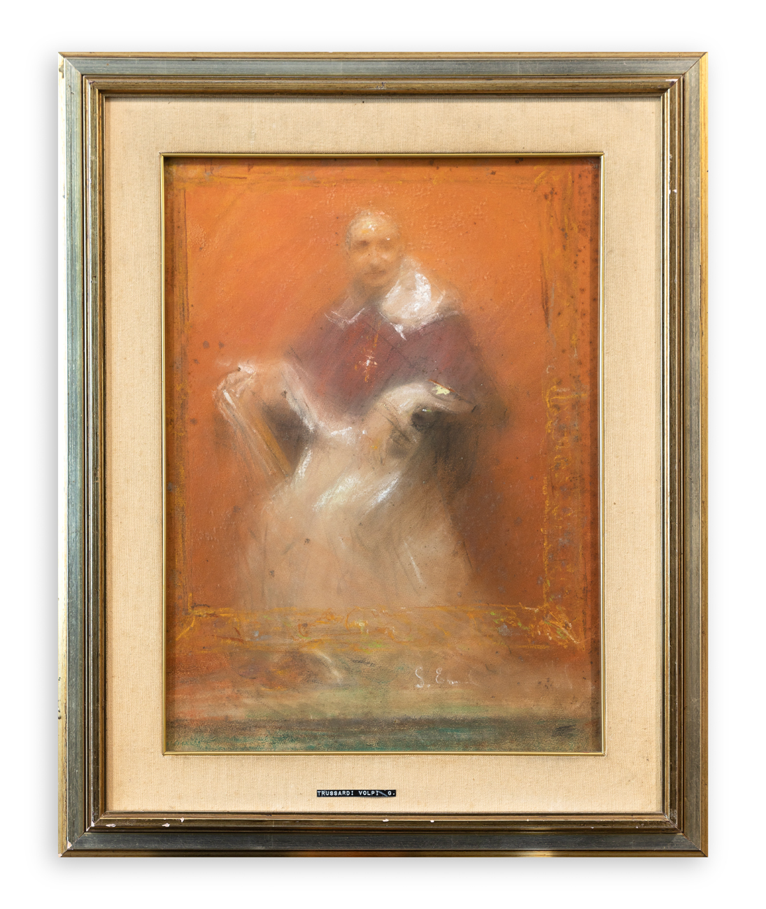 GIOVANNI TRUSSARDI VOLPI (1875-1921) - Sua Eminenza il Cardinale, 1910
