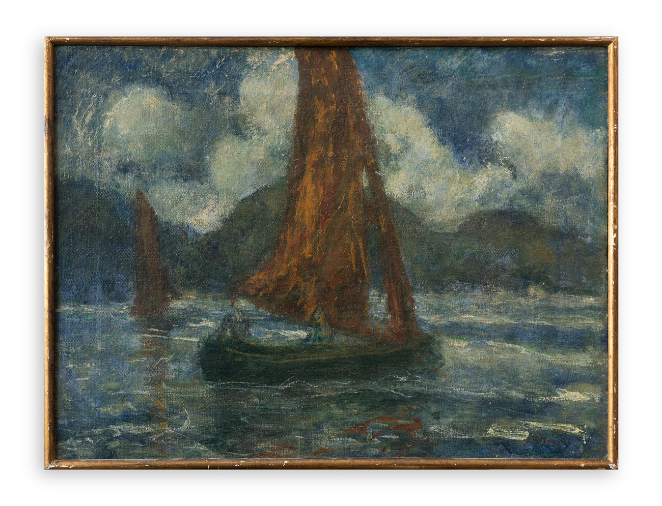 RAUL VIVIANI (1883-1965) - Senza Titolo (Regata)
