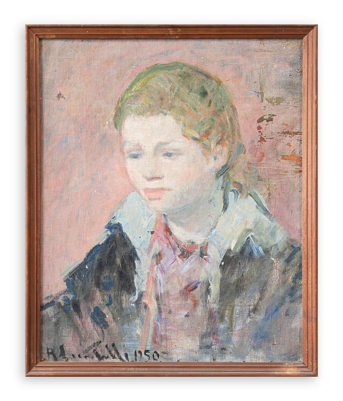 RAFFAELLO LOCATELLI (1915-1984) - Figura femminile, 1950