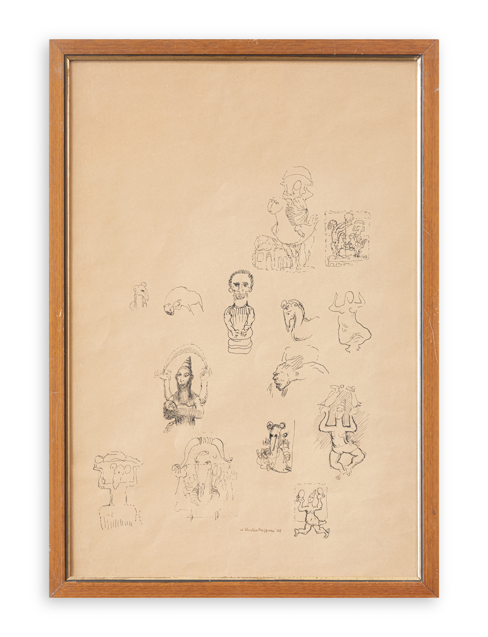WALTER MAC MAZZIERI (1947-1998) - Senza Titolo, 1972