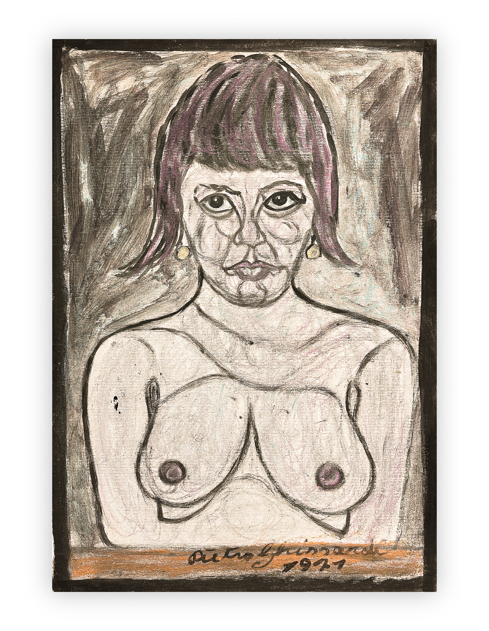 PIETRO GHIZZARDI (1906-1986) - Senza Titolo, 1971