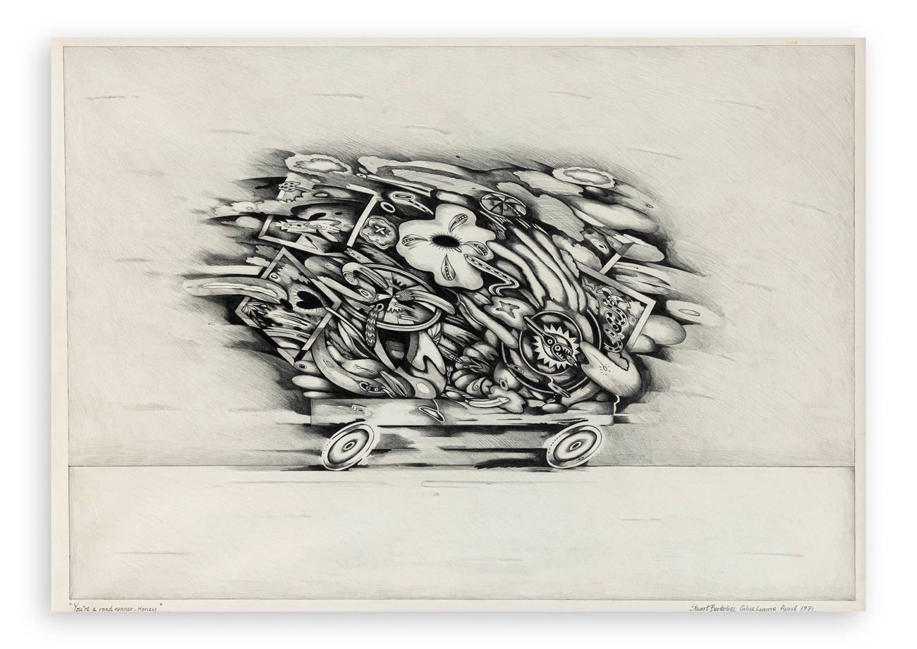 STUART BERKELEY (1944) - You are a road runner honey, 1971
