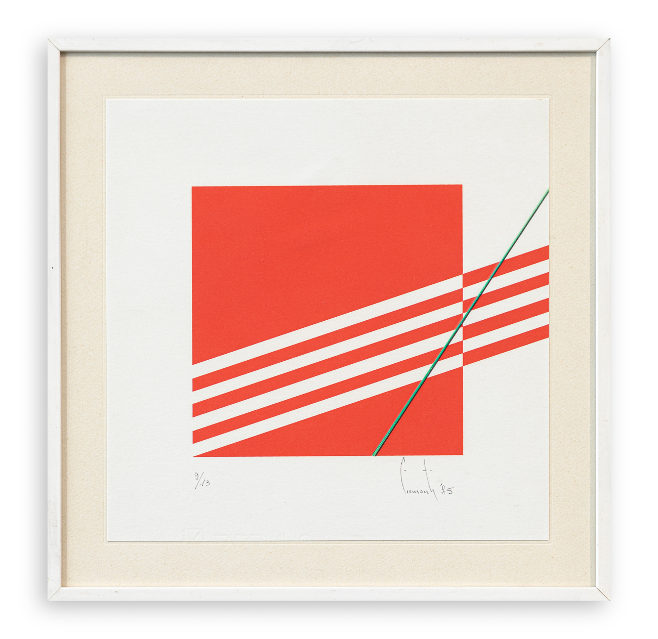 LORENZO PIEMONTI (1935-2015) - Senza Titolo, 1985