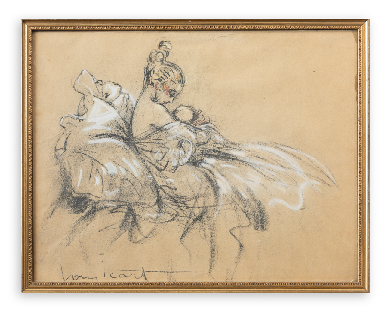 LOUIS ICART (1888-1950) - Senza Titolo