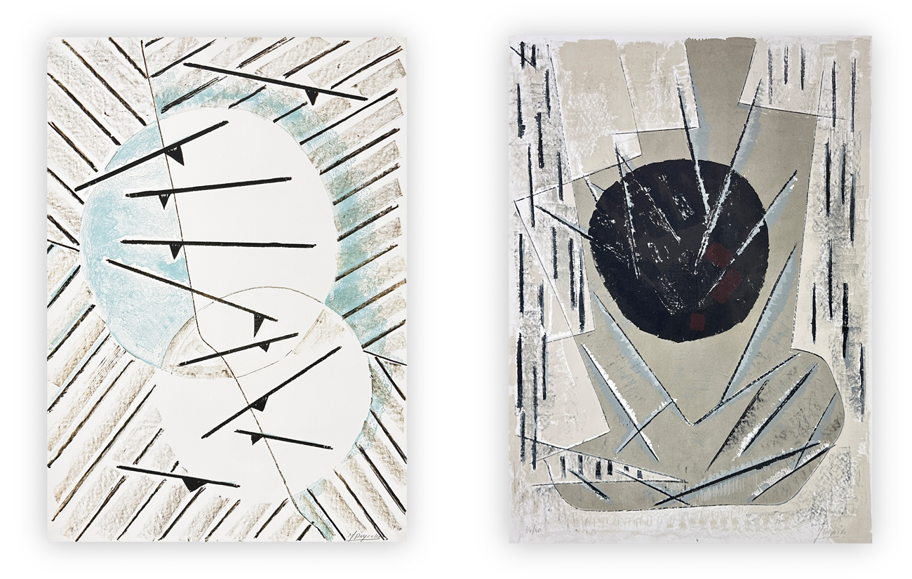 PAUL REBEYROLLE (1926-2005) - Lotto unico di 2 litografie