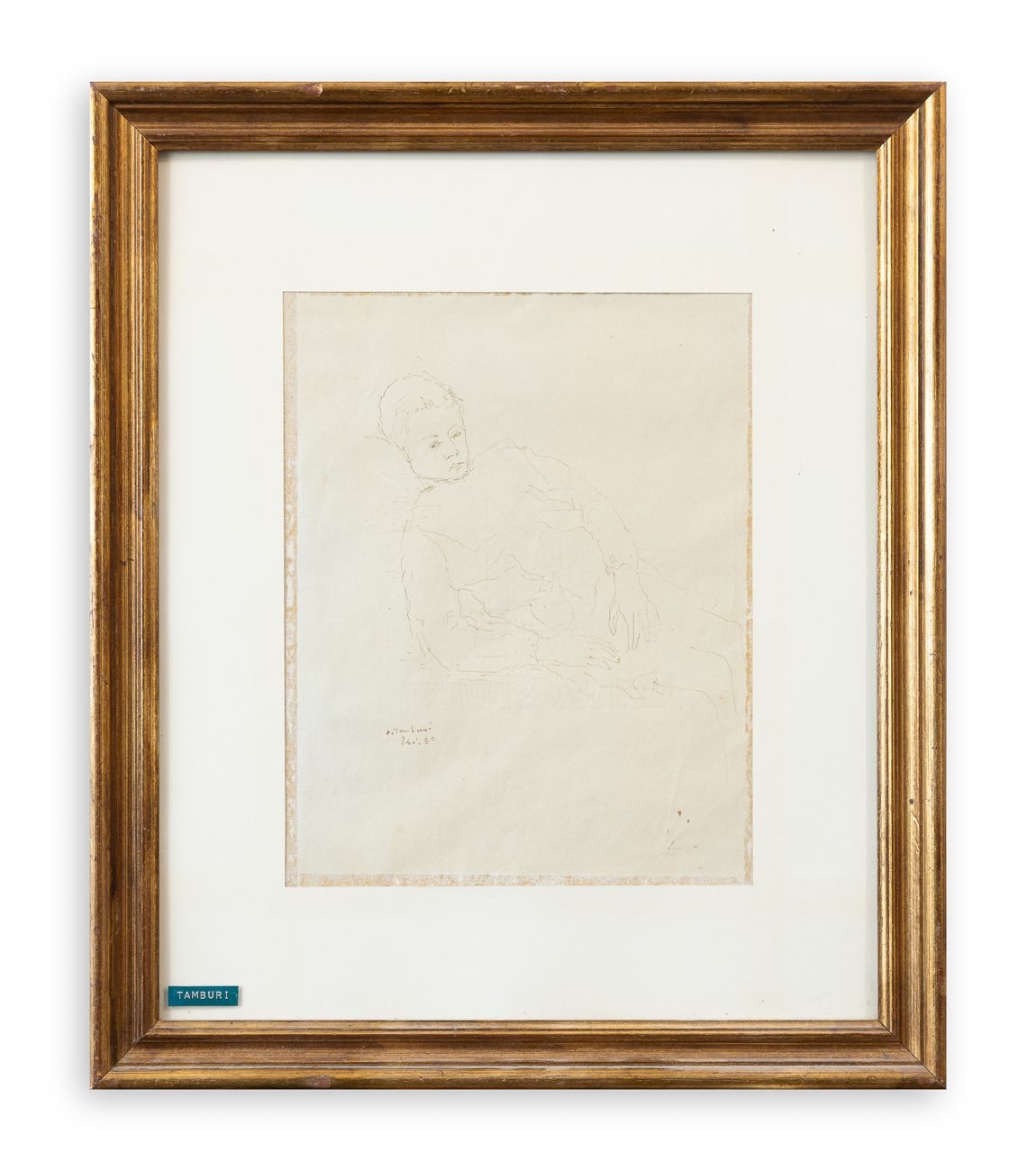 ORFEO TAMBURI (1910-1994) - Senza Titolo, 1932