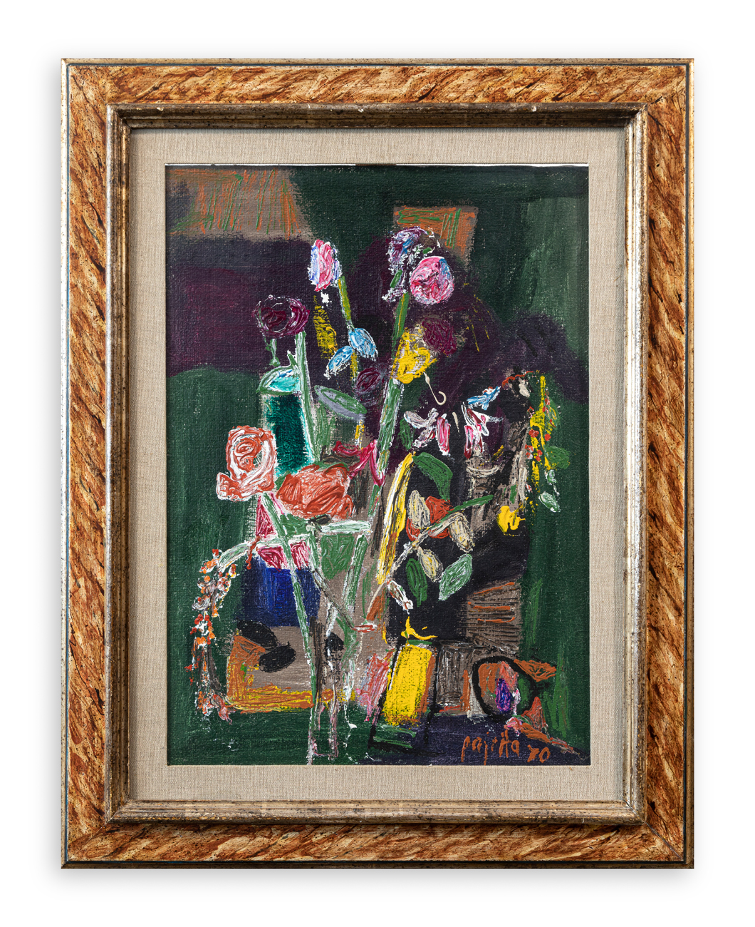 GUIDO PAJETTA (1898-1987) - Senza Titolo (Fiori), 1970